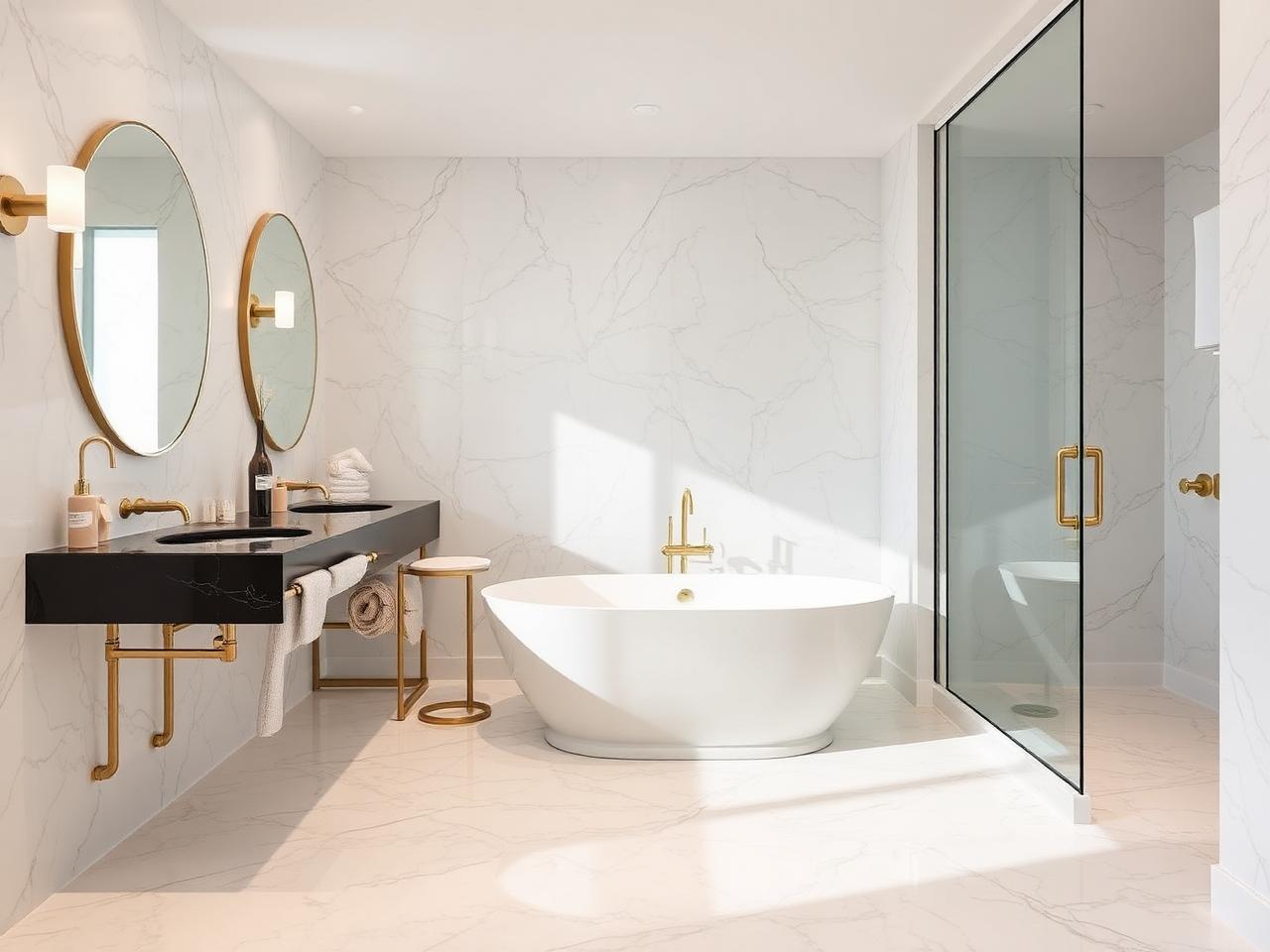 Luxury bathroom renovation