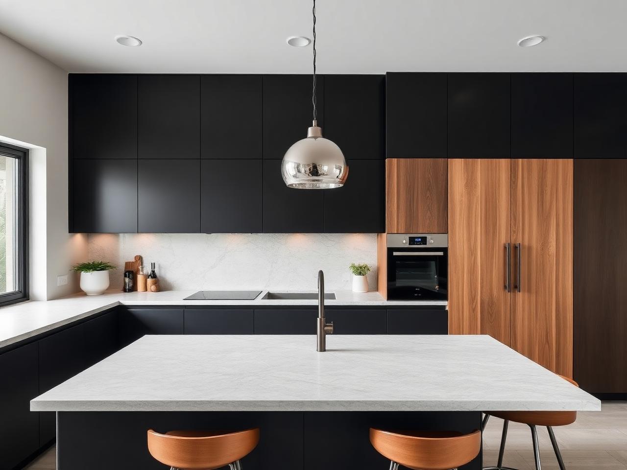 Modern kitchen build